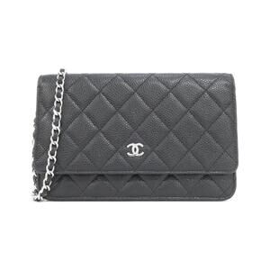 CHANEL Authentic Black Wallet